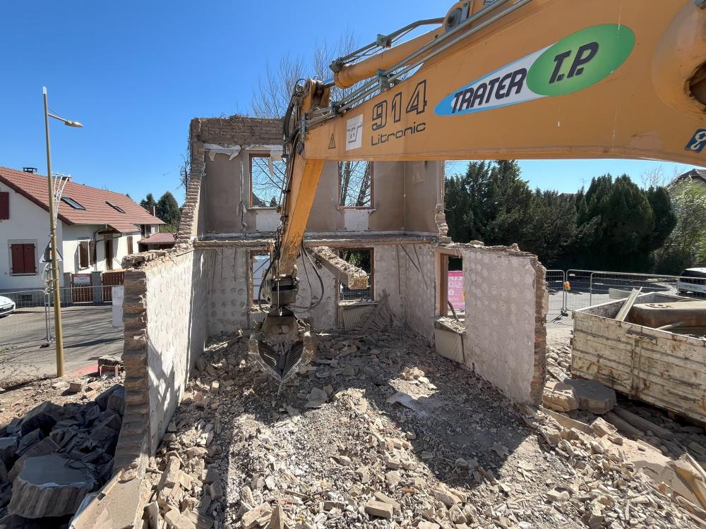 demolition maison - trater TP